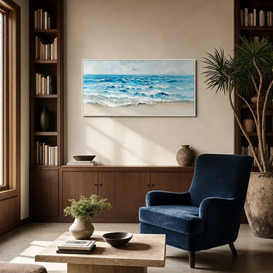 Large Ocean Wall Art #HJH012
