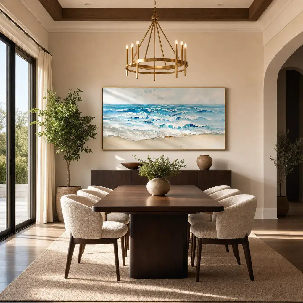 Large Ocean Wall Art #HJH012
