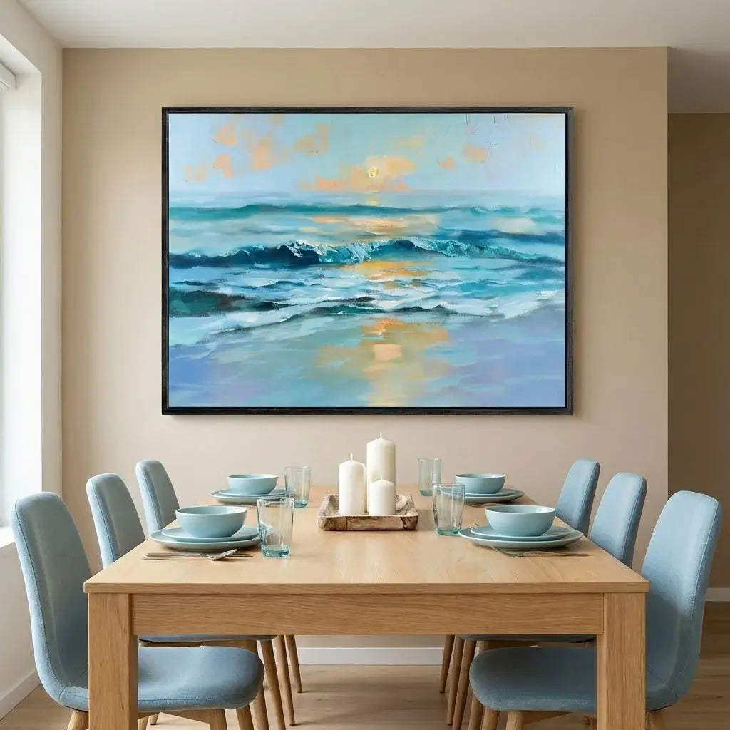 Framed Ocean Wall Art #HJH014