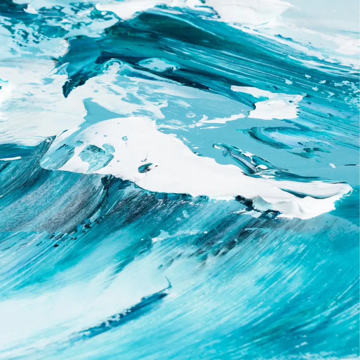 Original Ocean Painting #HJH019 Details