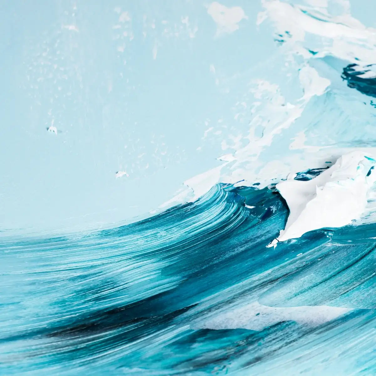 Abstract Ocean Painting #HJH017