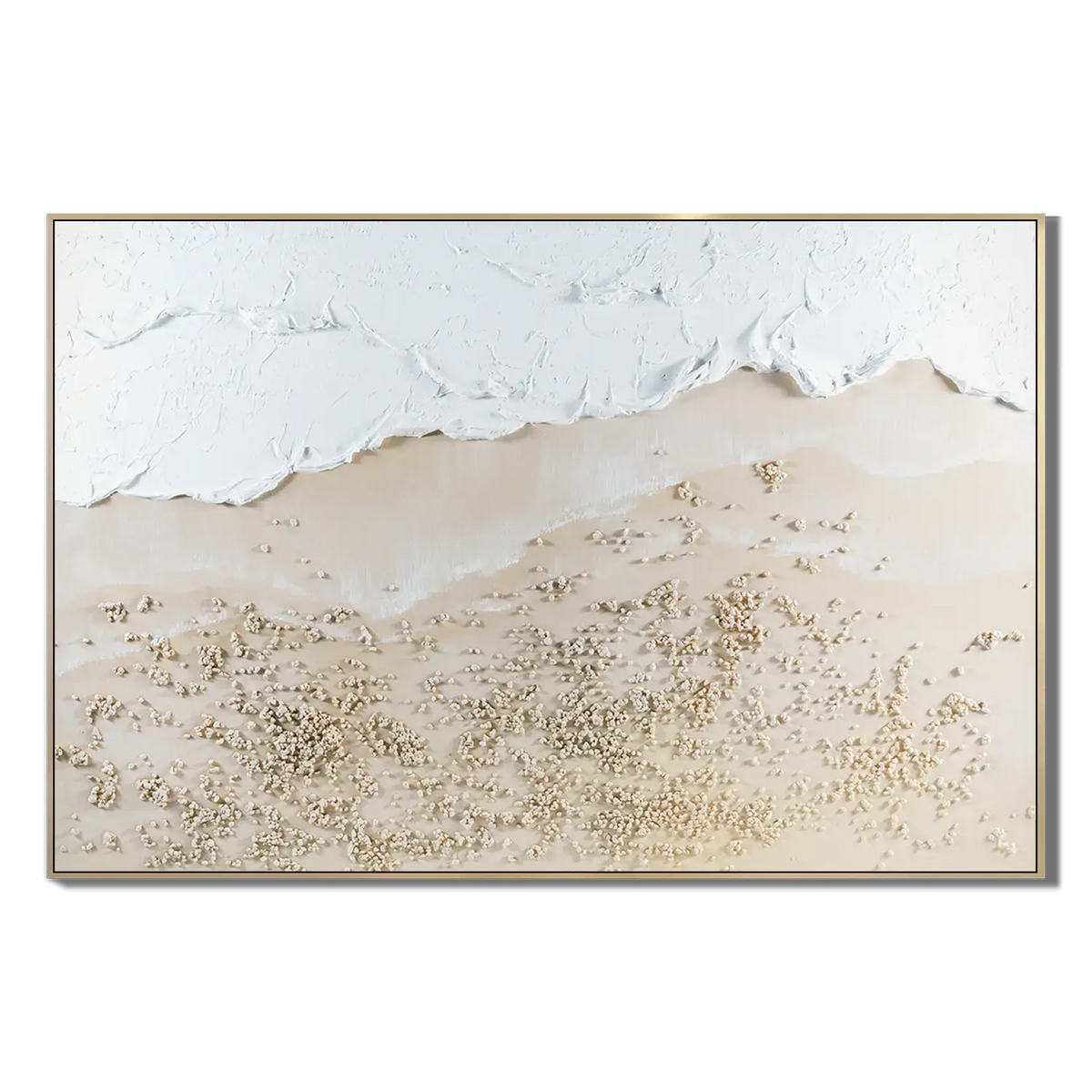 3D Textured Coastal Wall Art