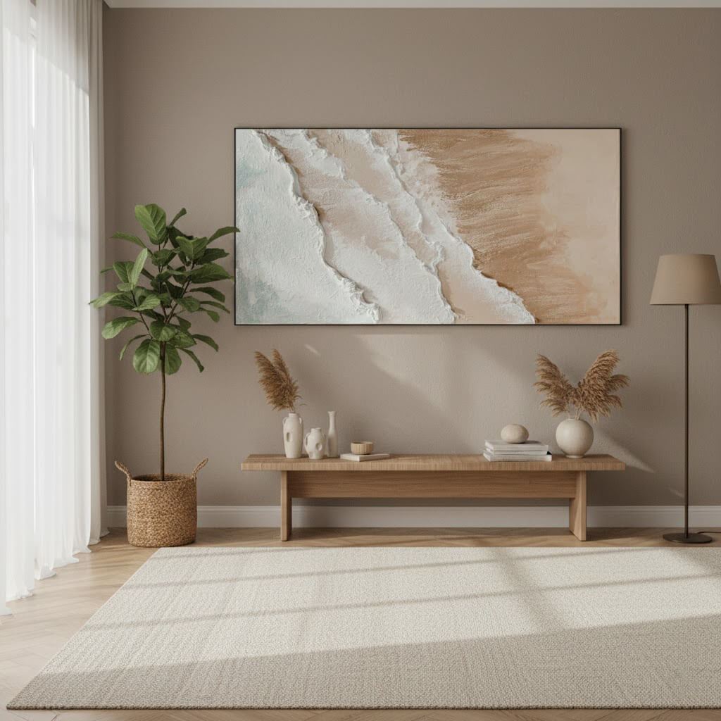 Seascape Abstract Painting #HJH021