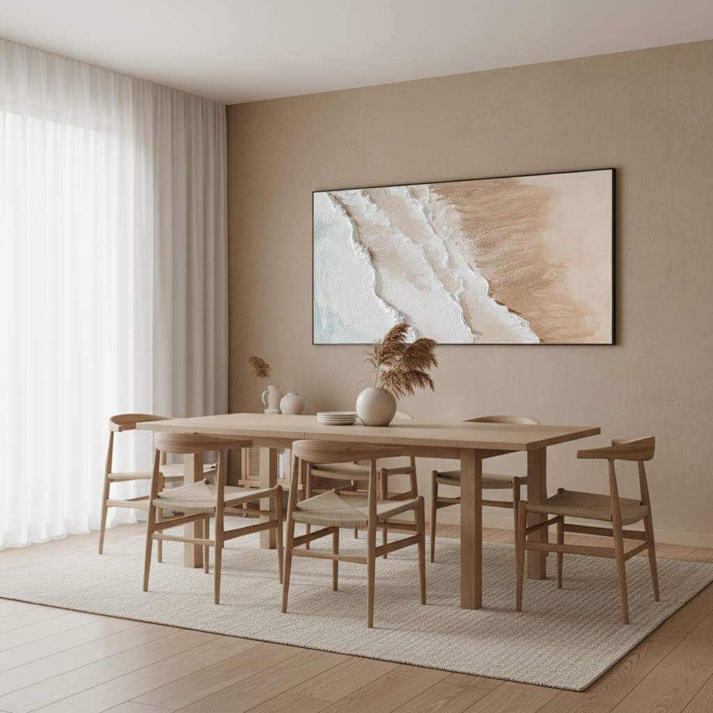 Seascape Abstract Painting #HJH021