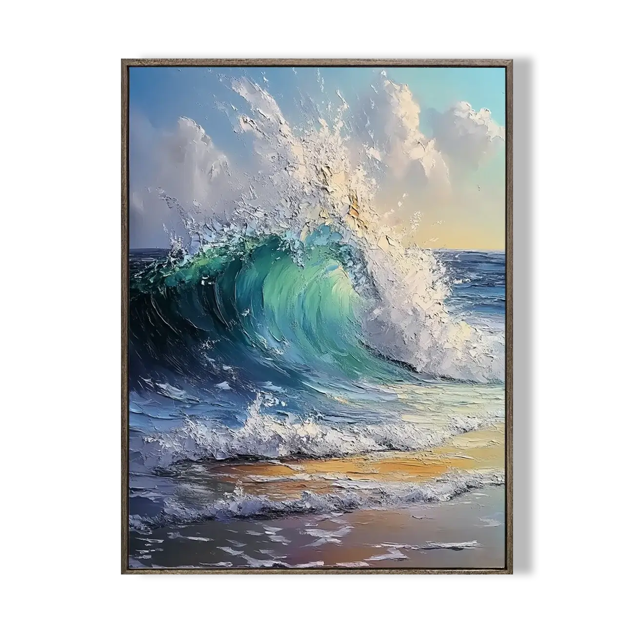 Ocean Wall Art Canvas #HJV003