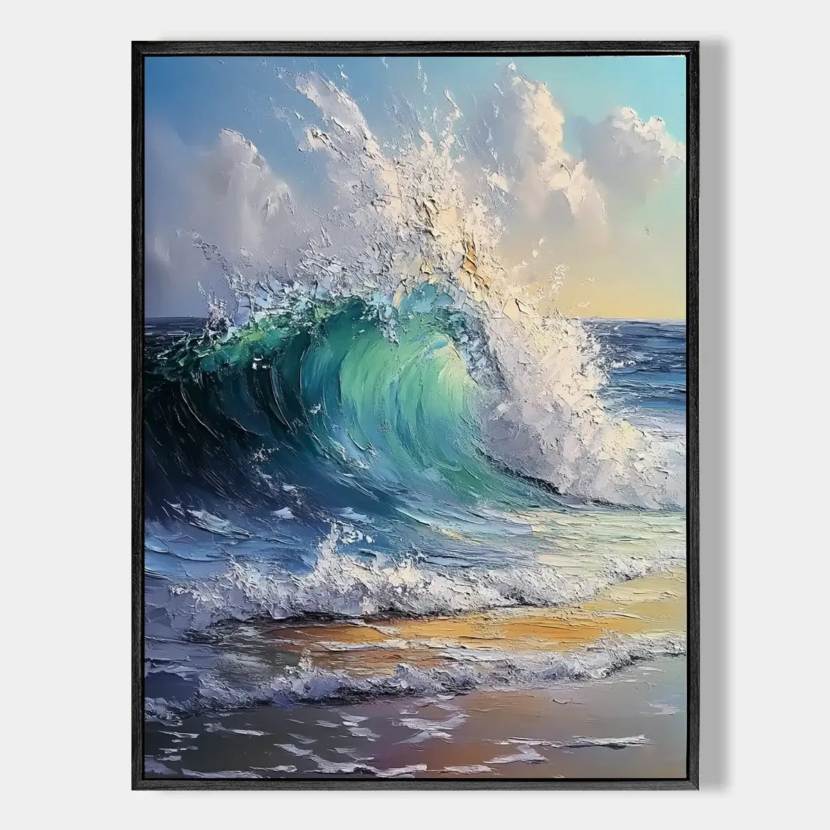Ocean Wall Art Canvas #HJV003