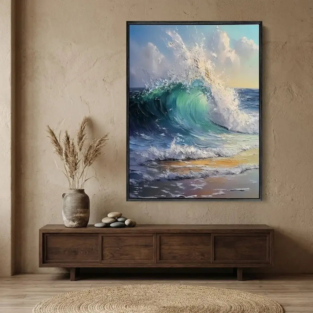 Ocean Wall Art Canvas #HJV003