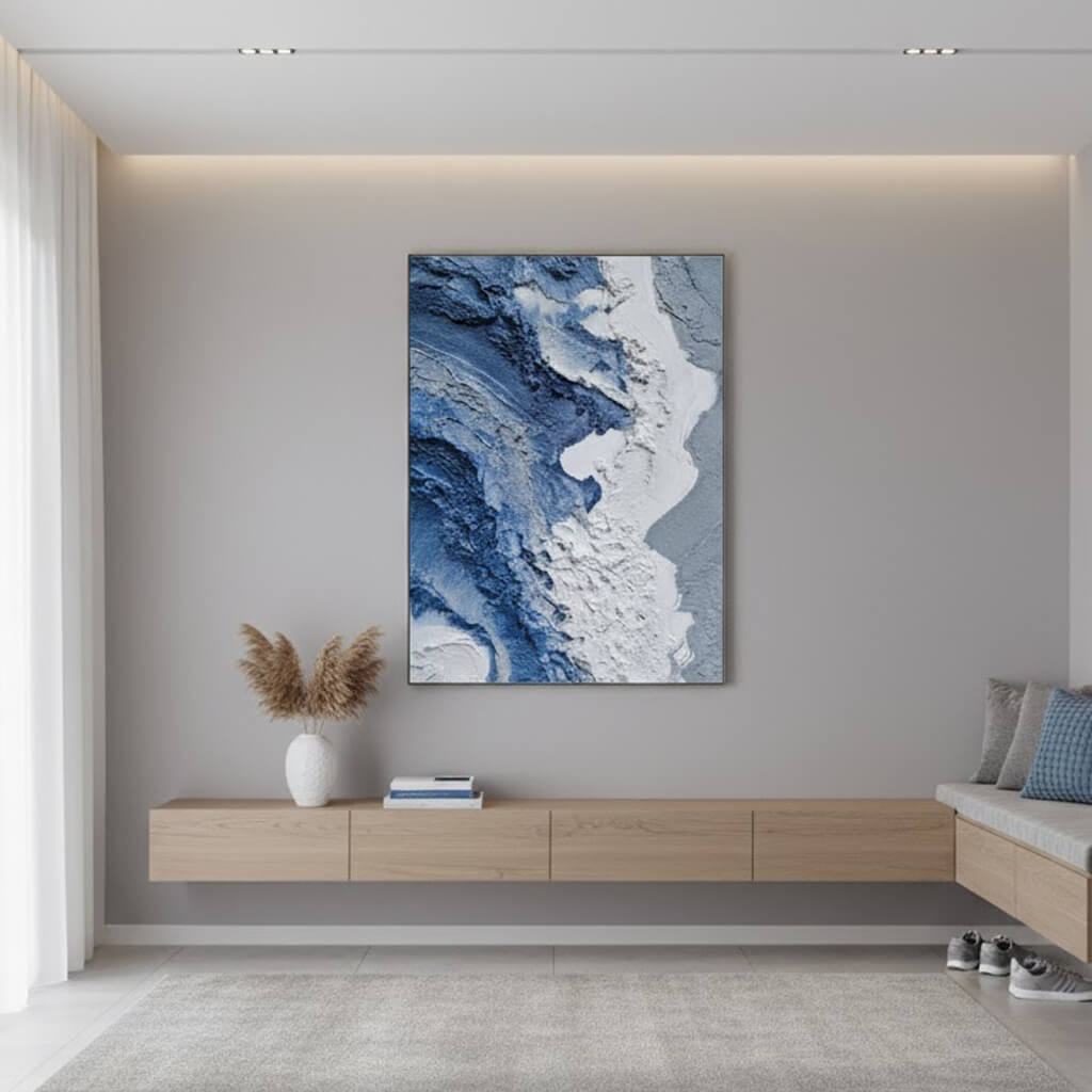 Seascape Abstract Painting #HJV007