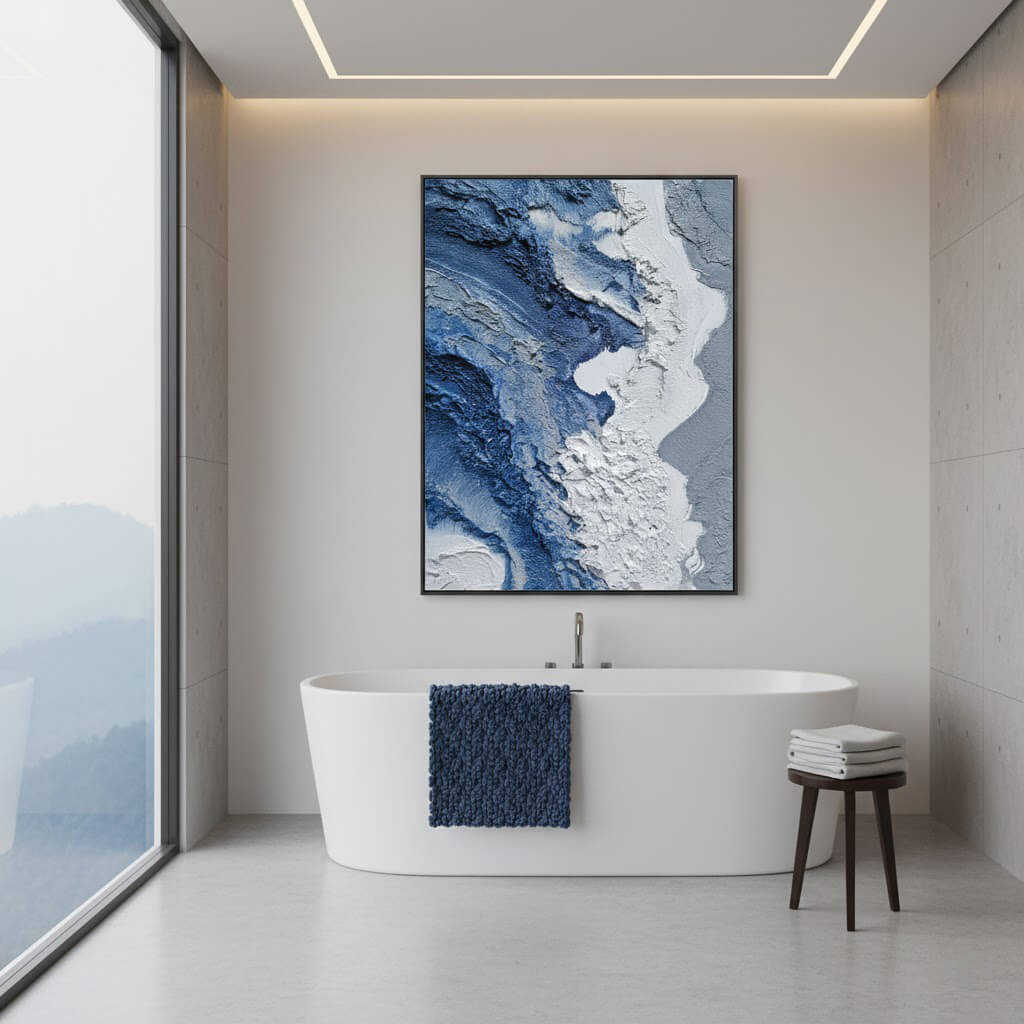 Seascape Abstract Painting #HJV007