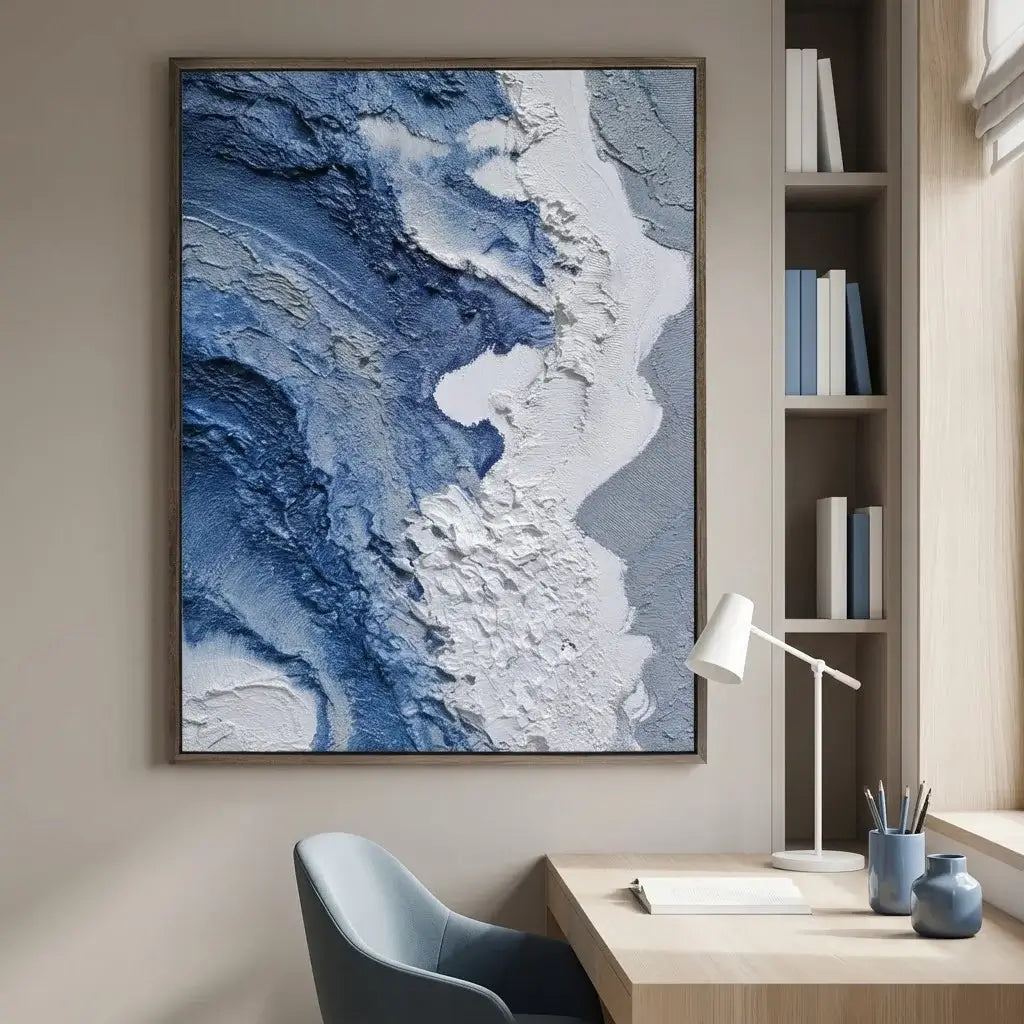 Blue Ridge Flow Ocean Wall Art