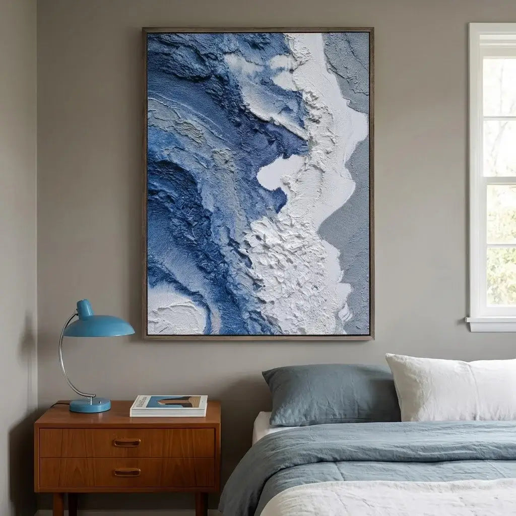 Blue Ridge Flow Ocean Wall Art
