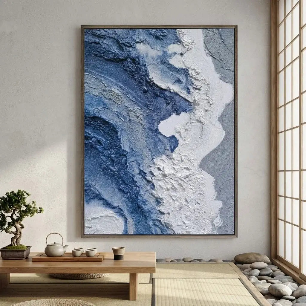Seascape Abstract Painting #HJV007
