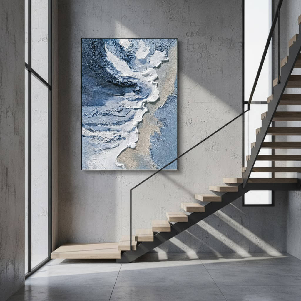 Seascape Abstract Painting #HJV008