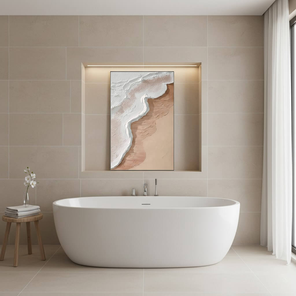 Ocean Wave Art #HJV010