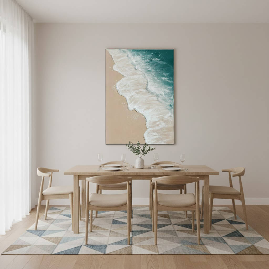 Ocean Wave Art #HJV012