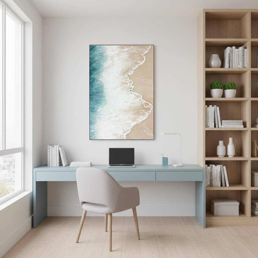 Ocean Wave Art #HJV013