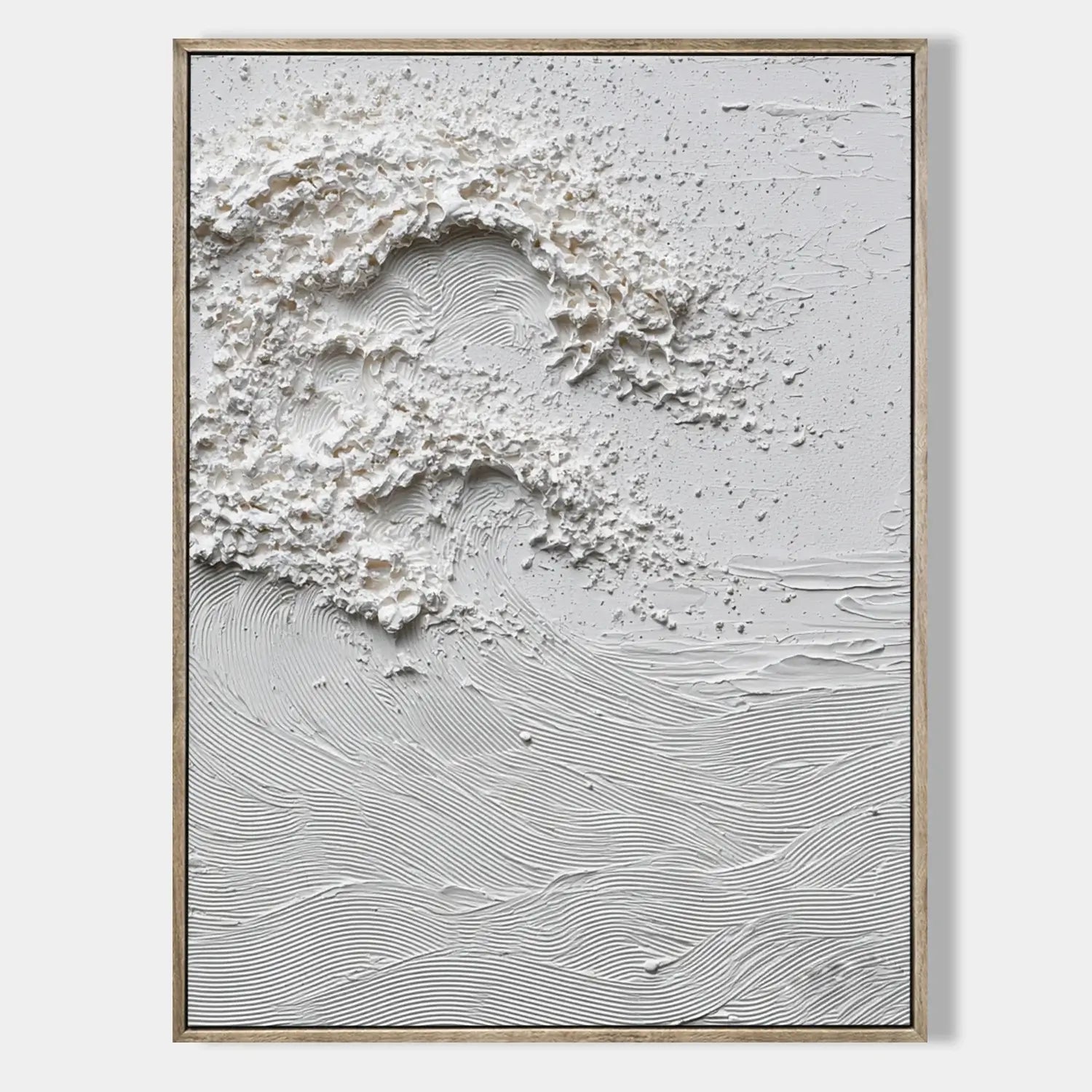 Ocean Abstract Textured Wall Art #HJV016