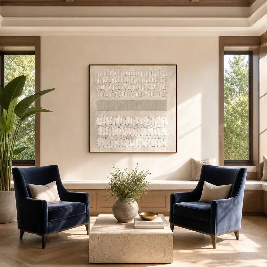 Alabaster Marks Wabi Sabi Wall Art