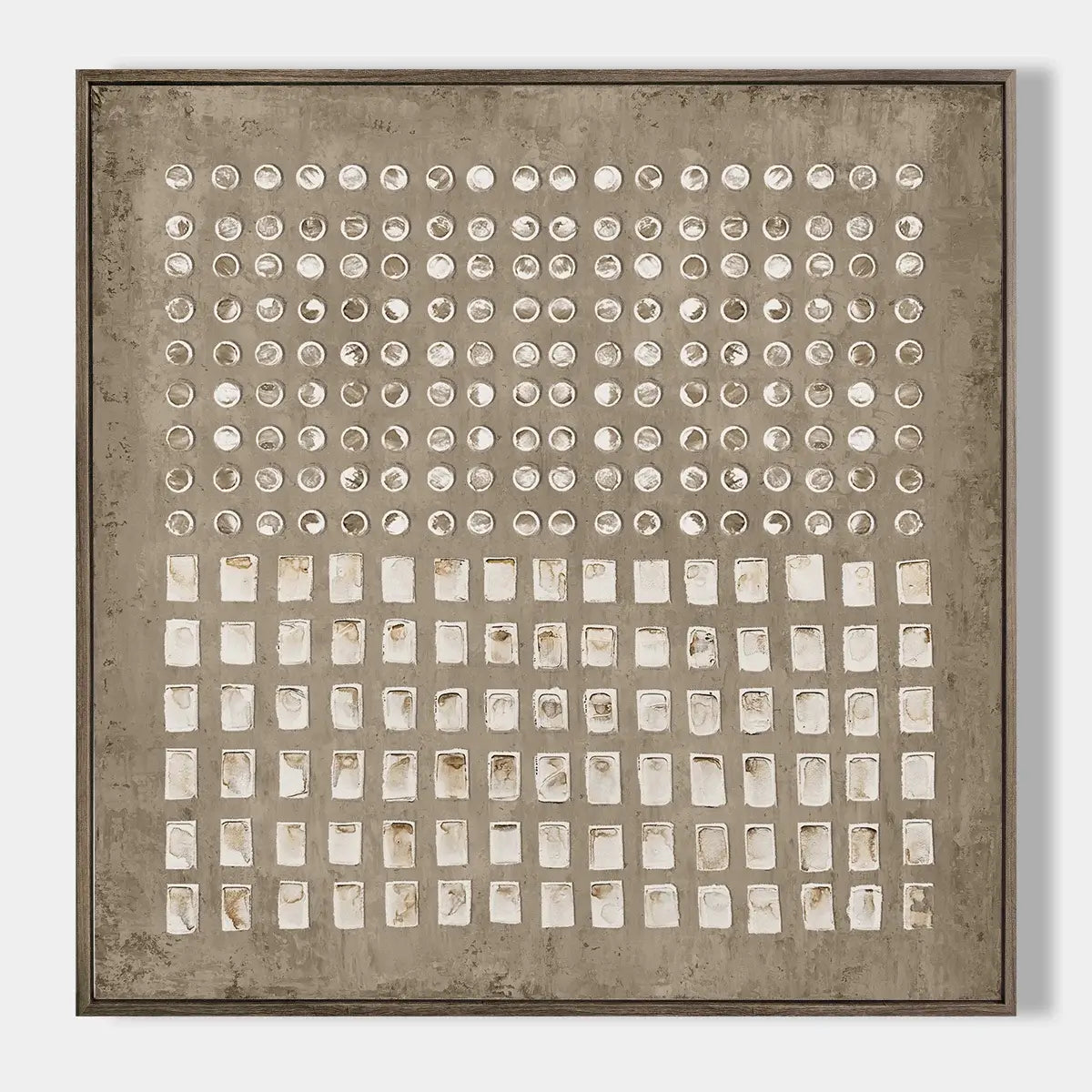 Wabi Sabi Abstract Oil Painting #JLS013