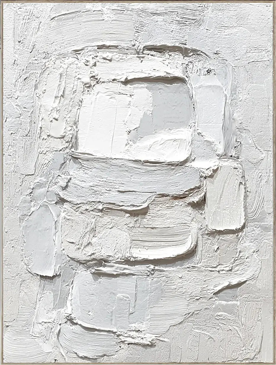 Minimalist Textured Abstract Canvas #JLV003