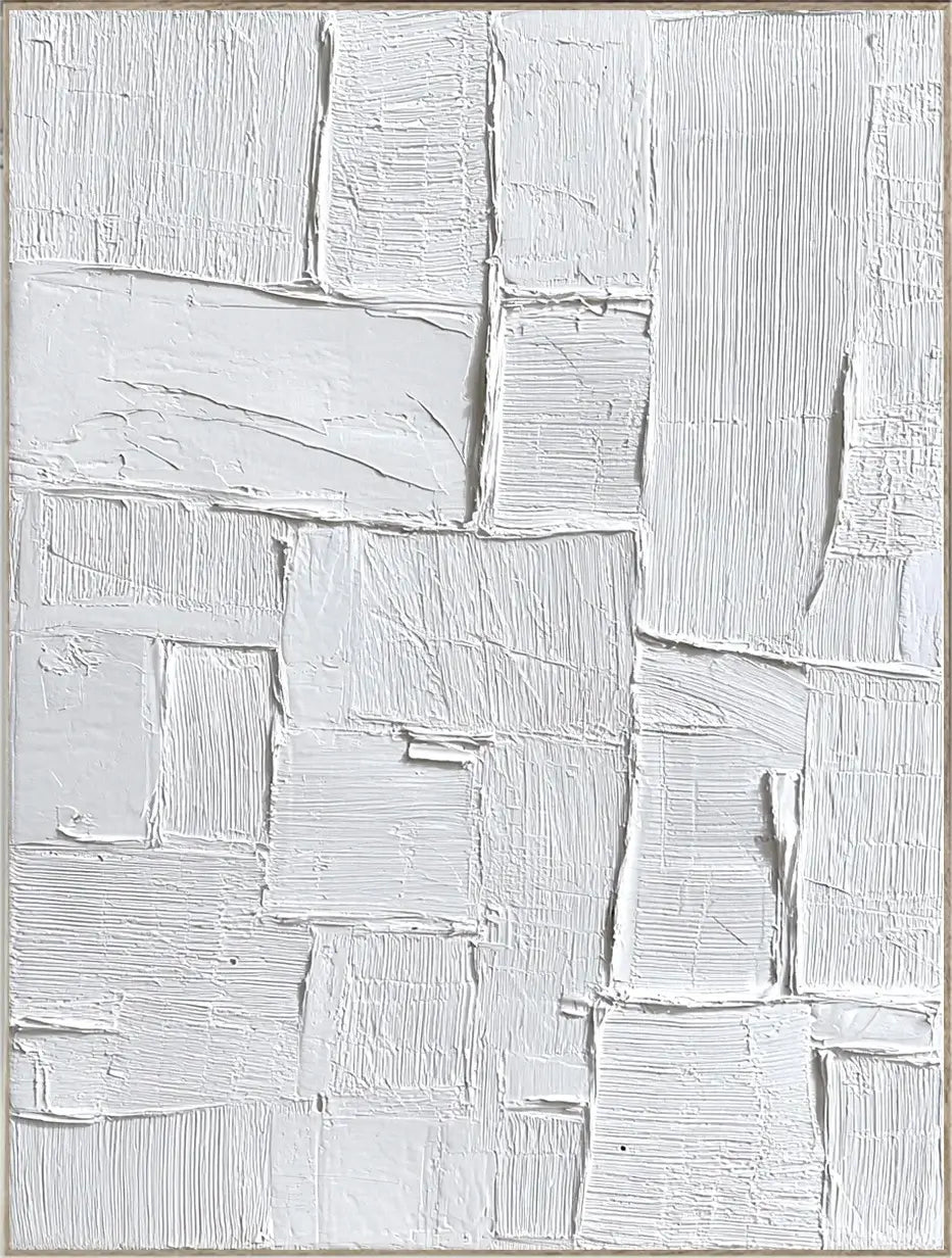 Minimalist Textured Abstract Canvas #JLV005