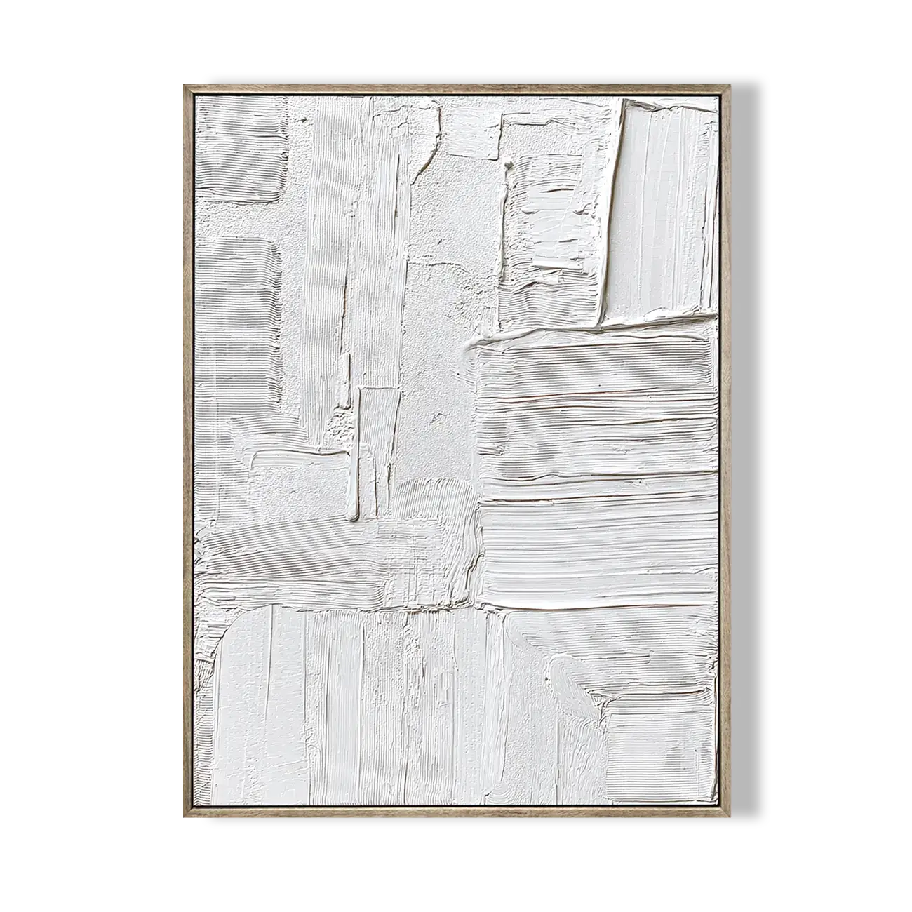 Minimalist Textured Abstract Canvas #JLV006