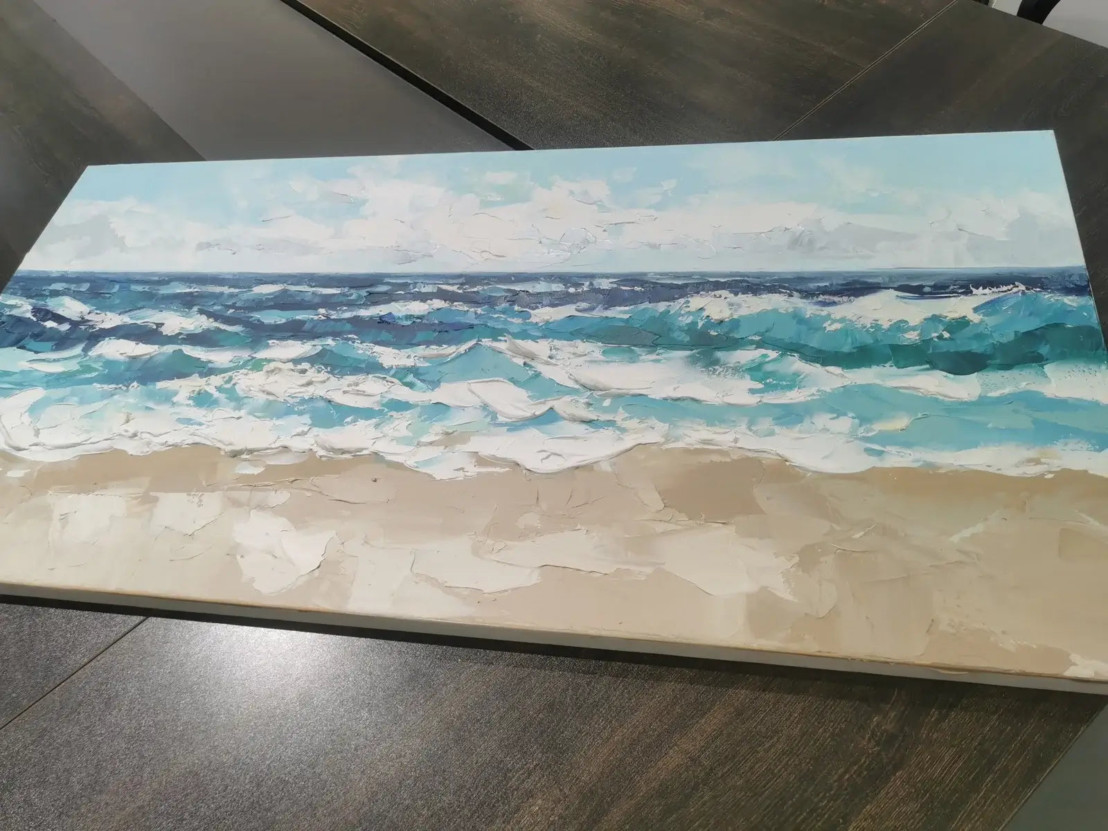 Large Ocean Wall Art #HJH013 photo show