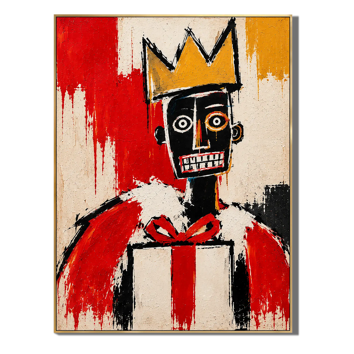 Crown & Gift Neo-Expressionist