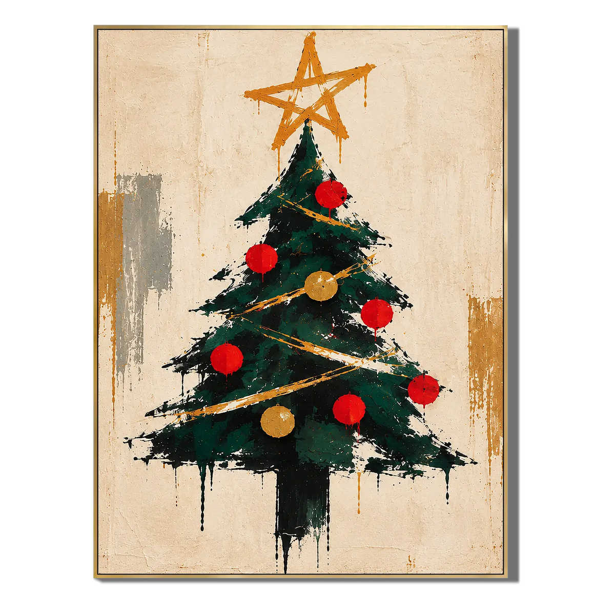 Expressive Holiday Star Tree