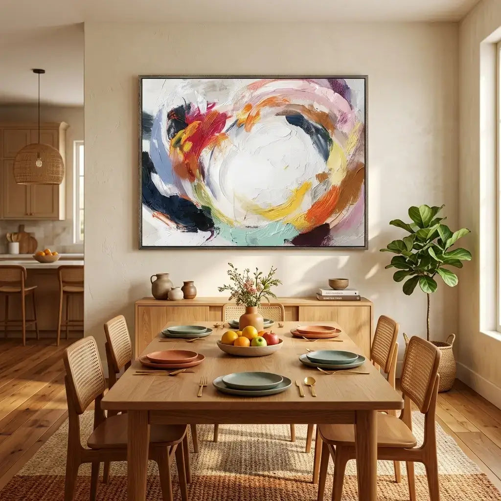 Minimalist Abstract Oil Painting #CXH069