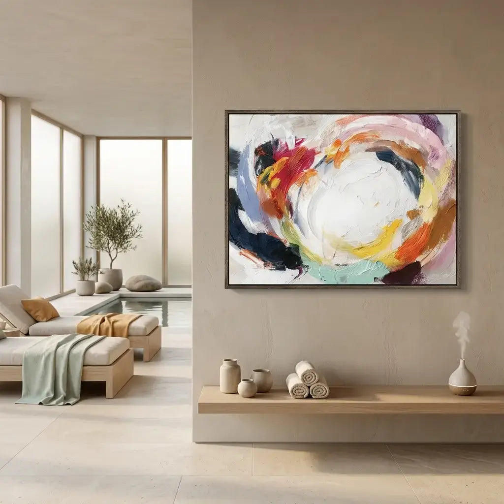 Minimalist Abstract Oil Painting #CXH069