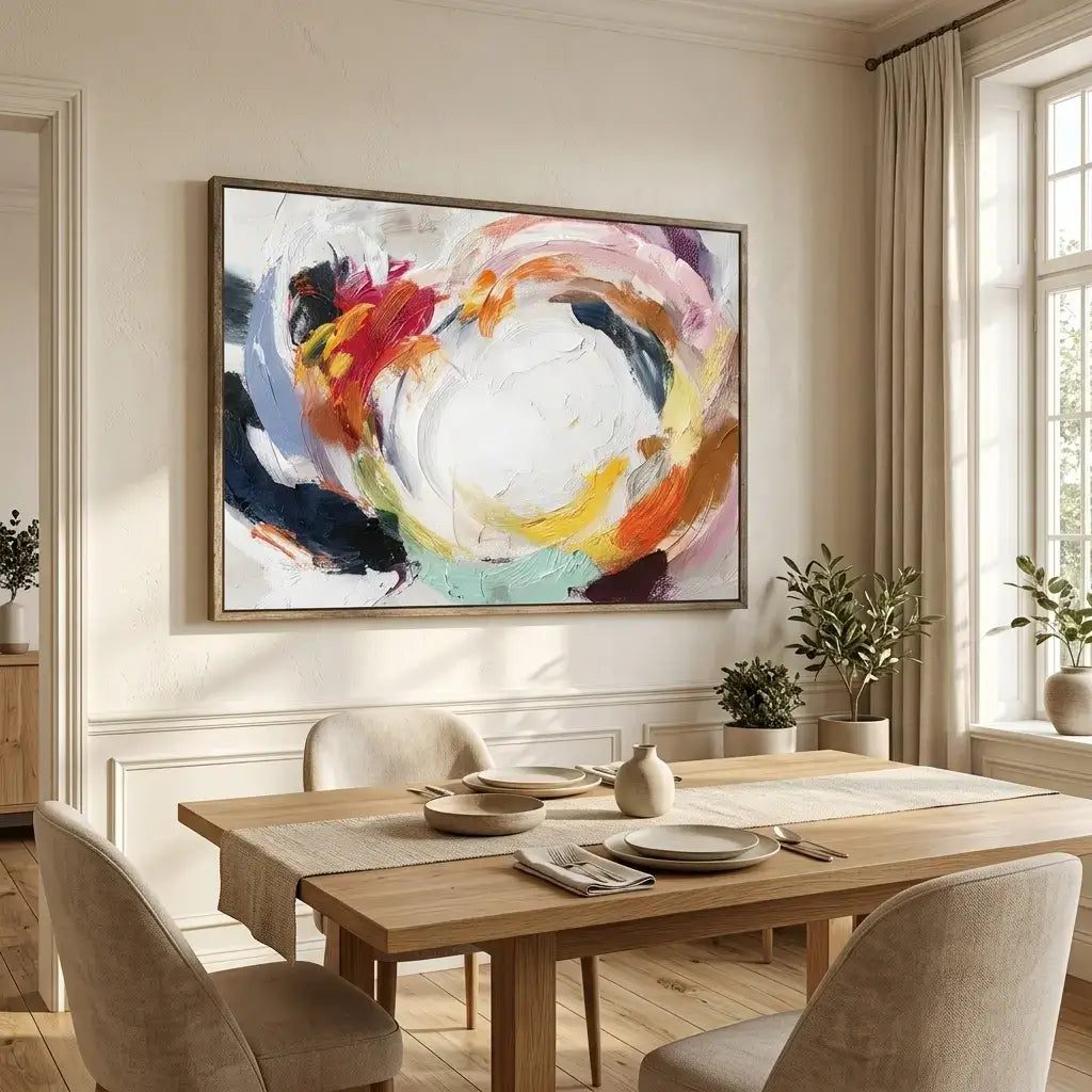 Minimalist Abstract Oil Painting #CXH069