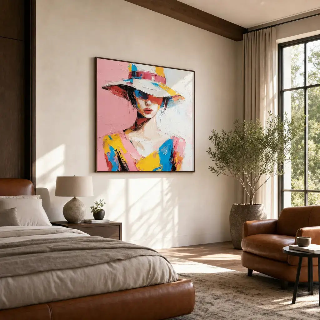 Brimmed Hues Portrait Wall Art
