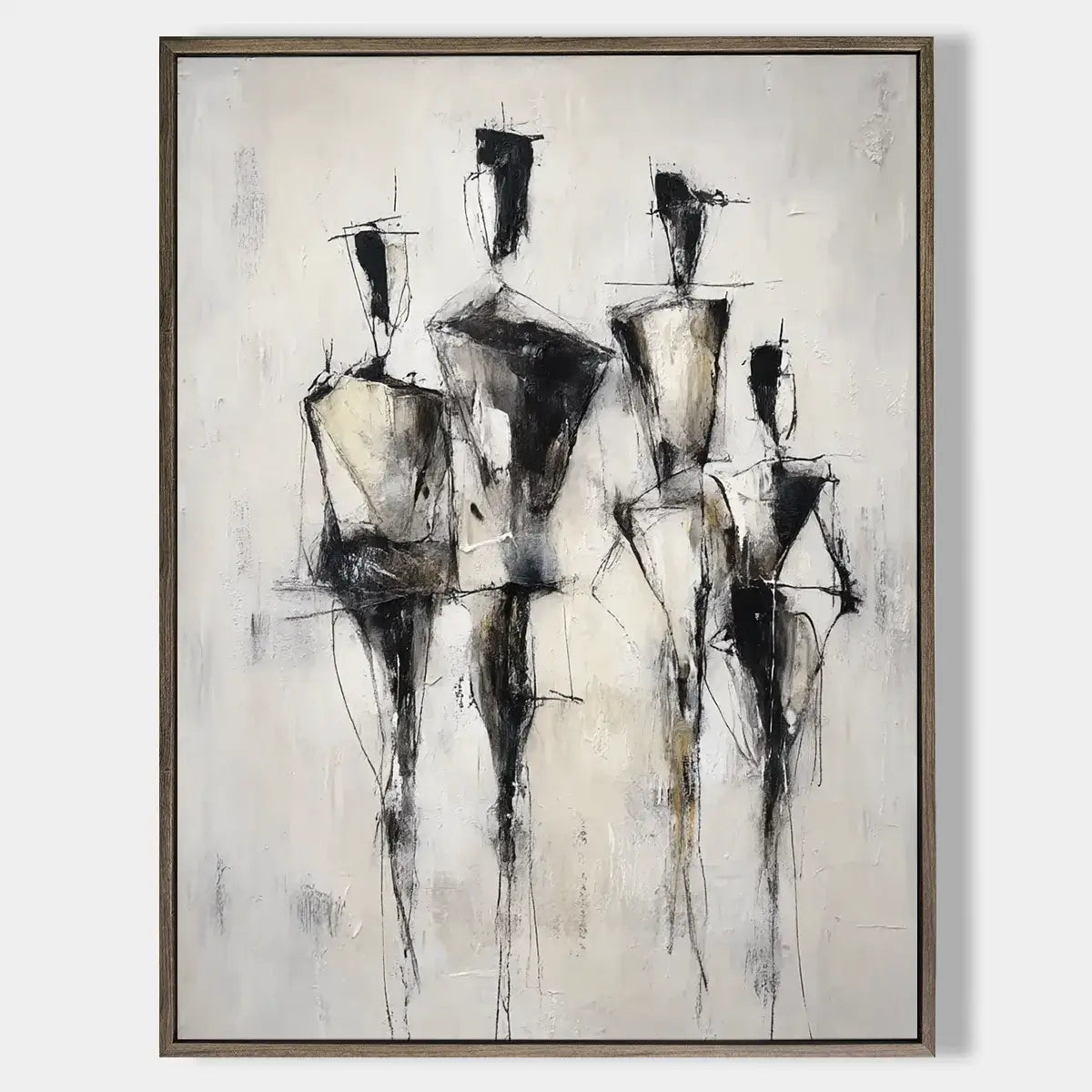 Minimalist Figure Painting #ZRV003