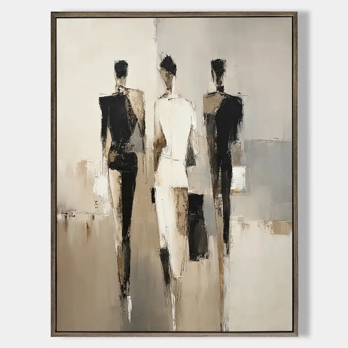 Minimalist Figure Painting #ZRV006