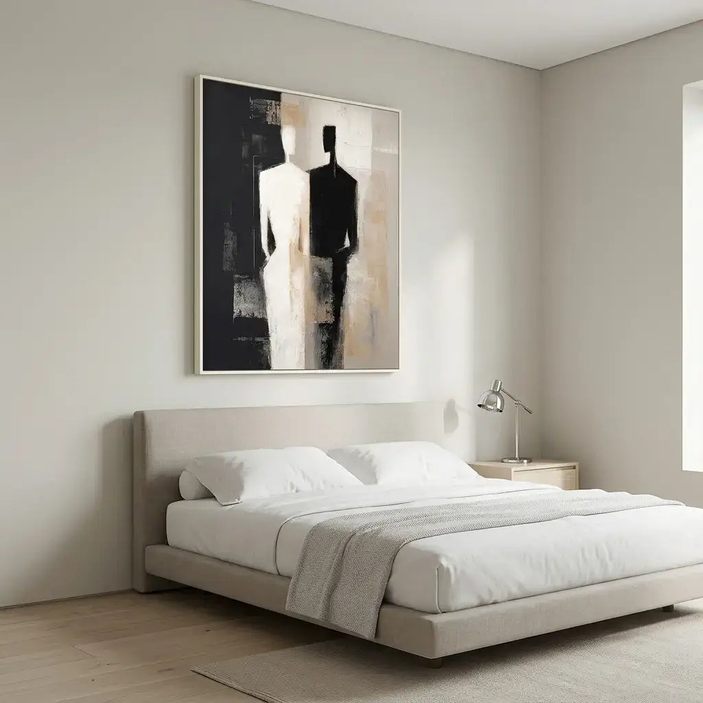 Dual Presences Portrait Wall Art