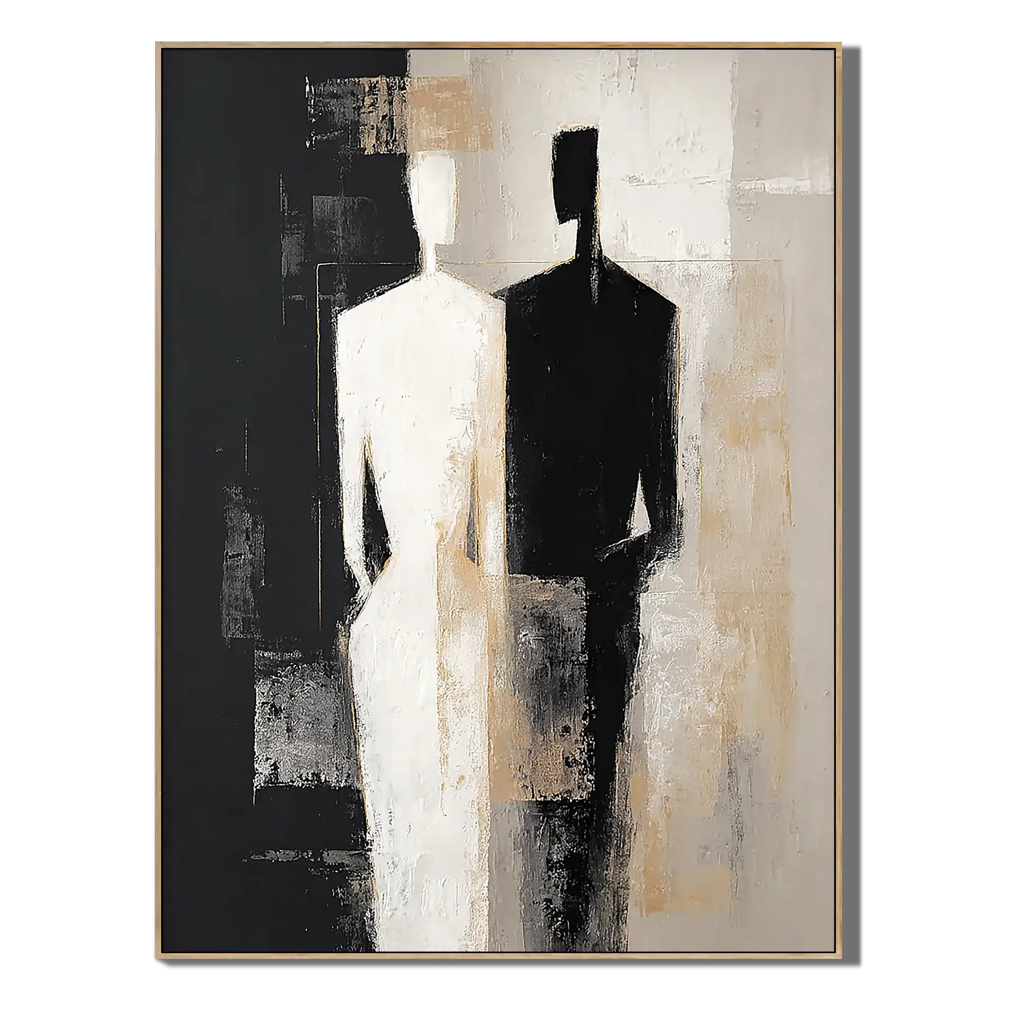 Dual Presences Portrait Wall Art