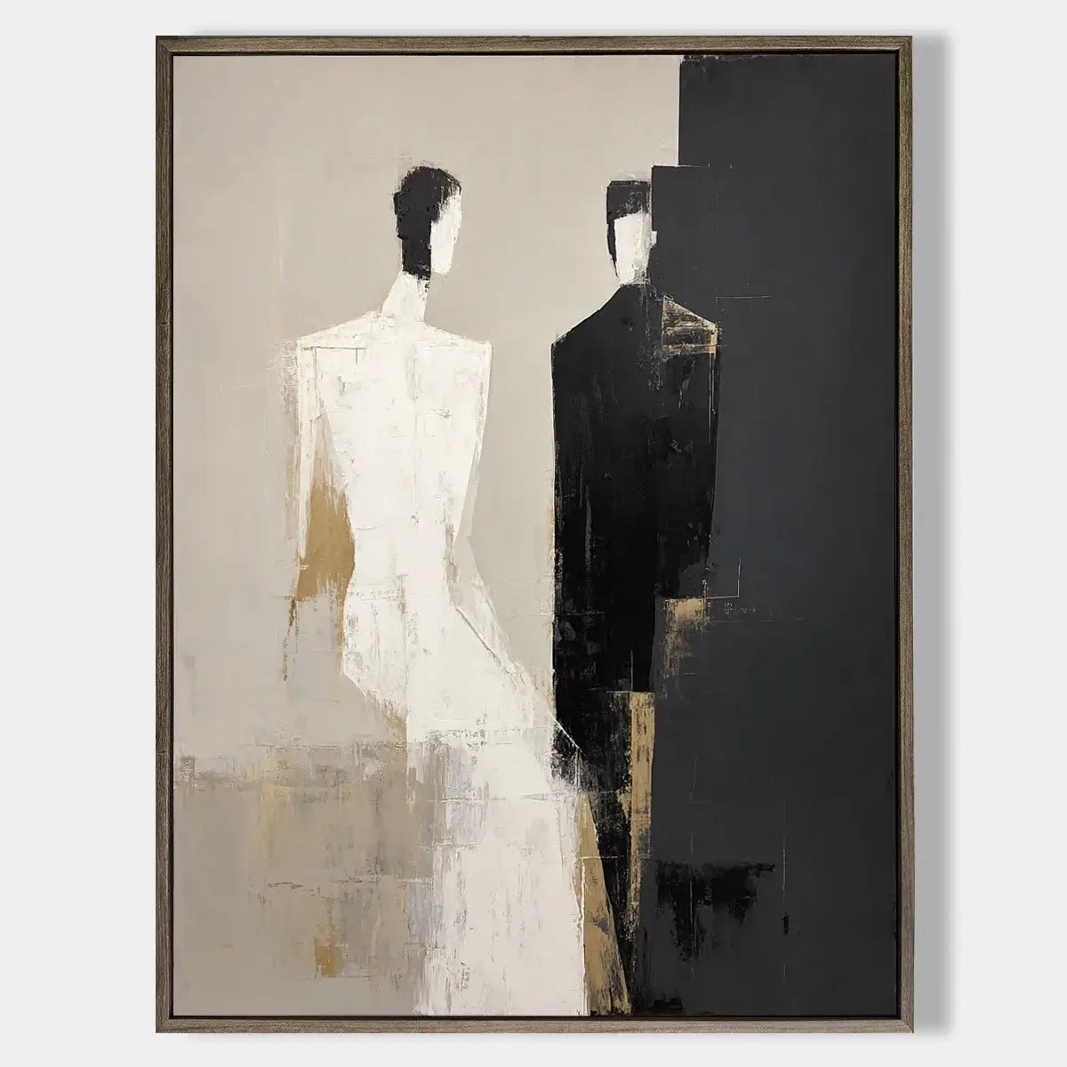 Minimalist Figure Painting #ZRV009