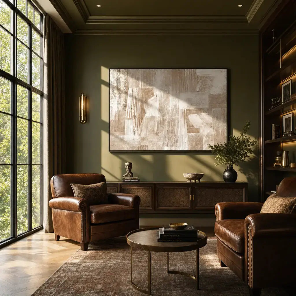 Linen Hues Wabi Sabi Wall Art