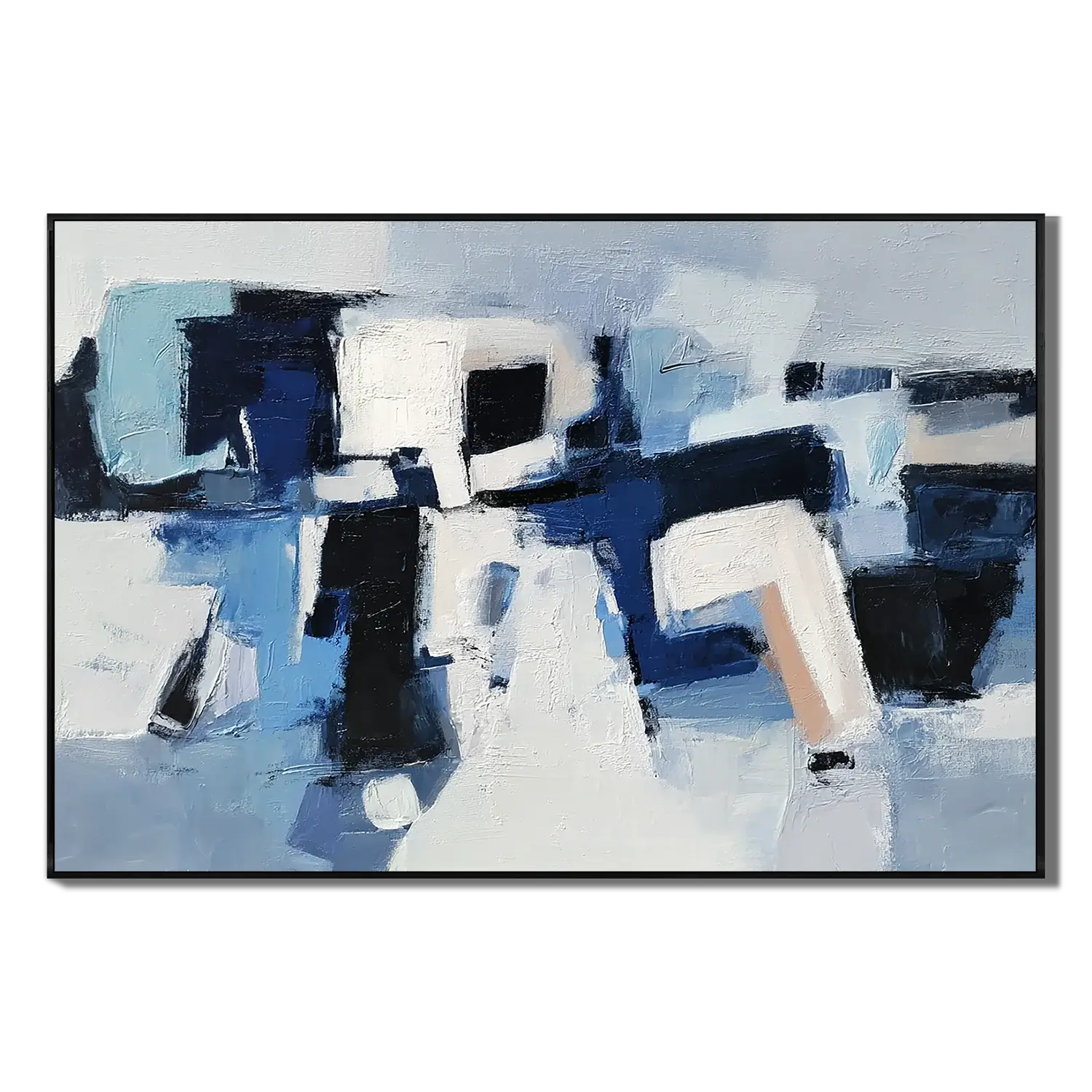 Glacial Forms Abstract Wall Art