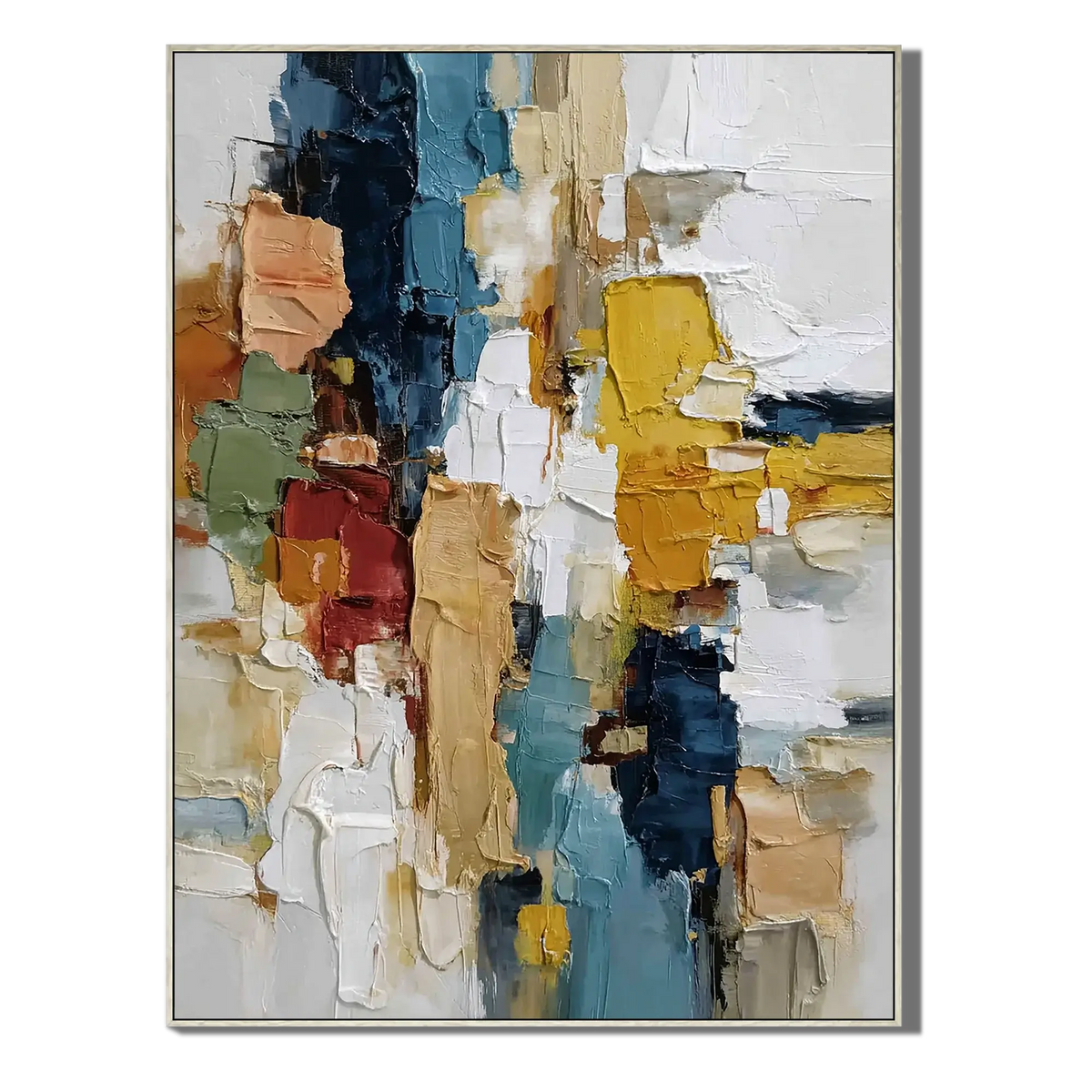 Multi Color Earth Tone Geometry
