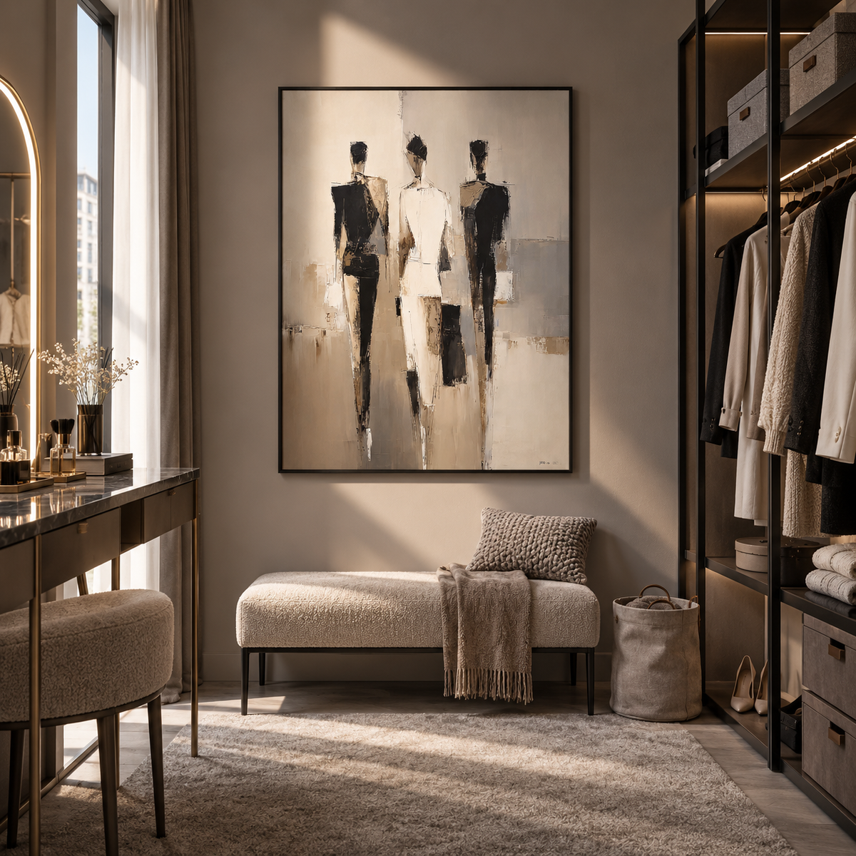 Passage Forms Portrait Wall Art