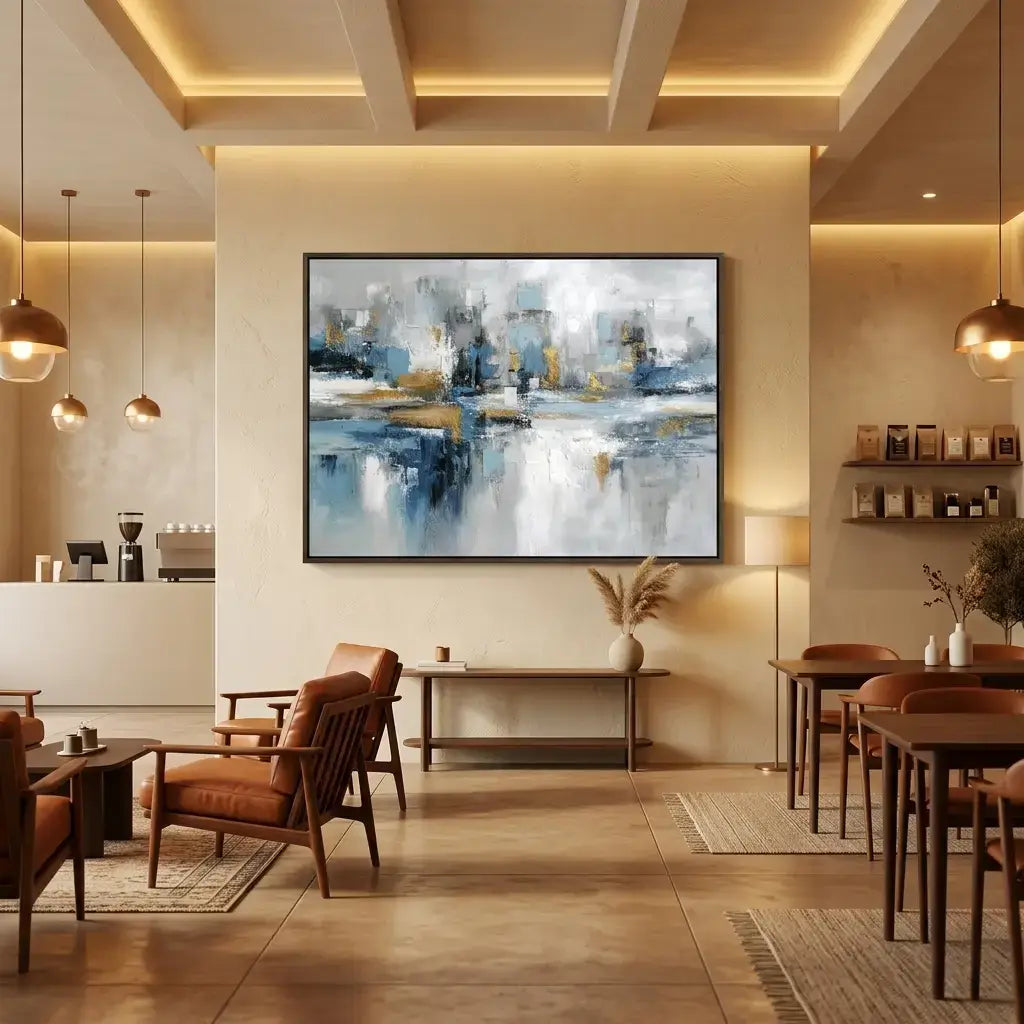 Gilded City Echo Abstract Wall Art