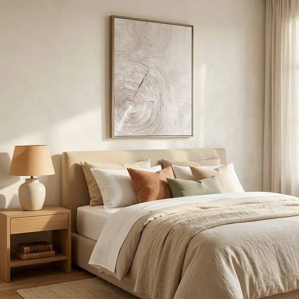 Abstract Circle Texture Art #JLV019