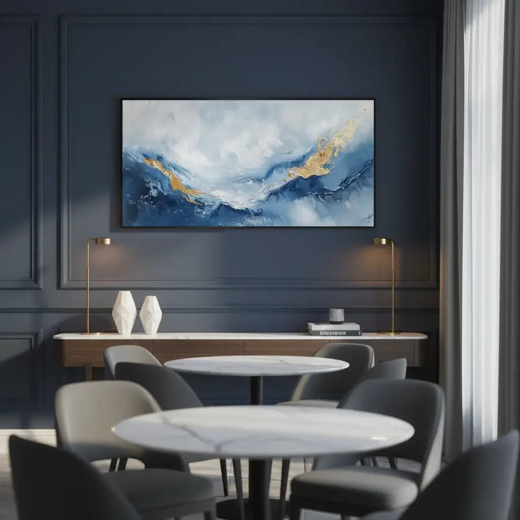 Art Abstract Blue