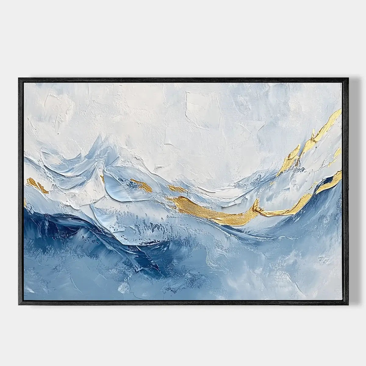 Blue Abstract Art #CXH007