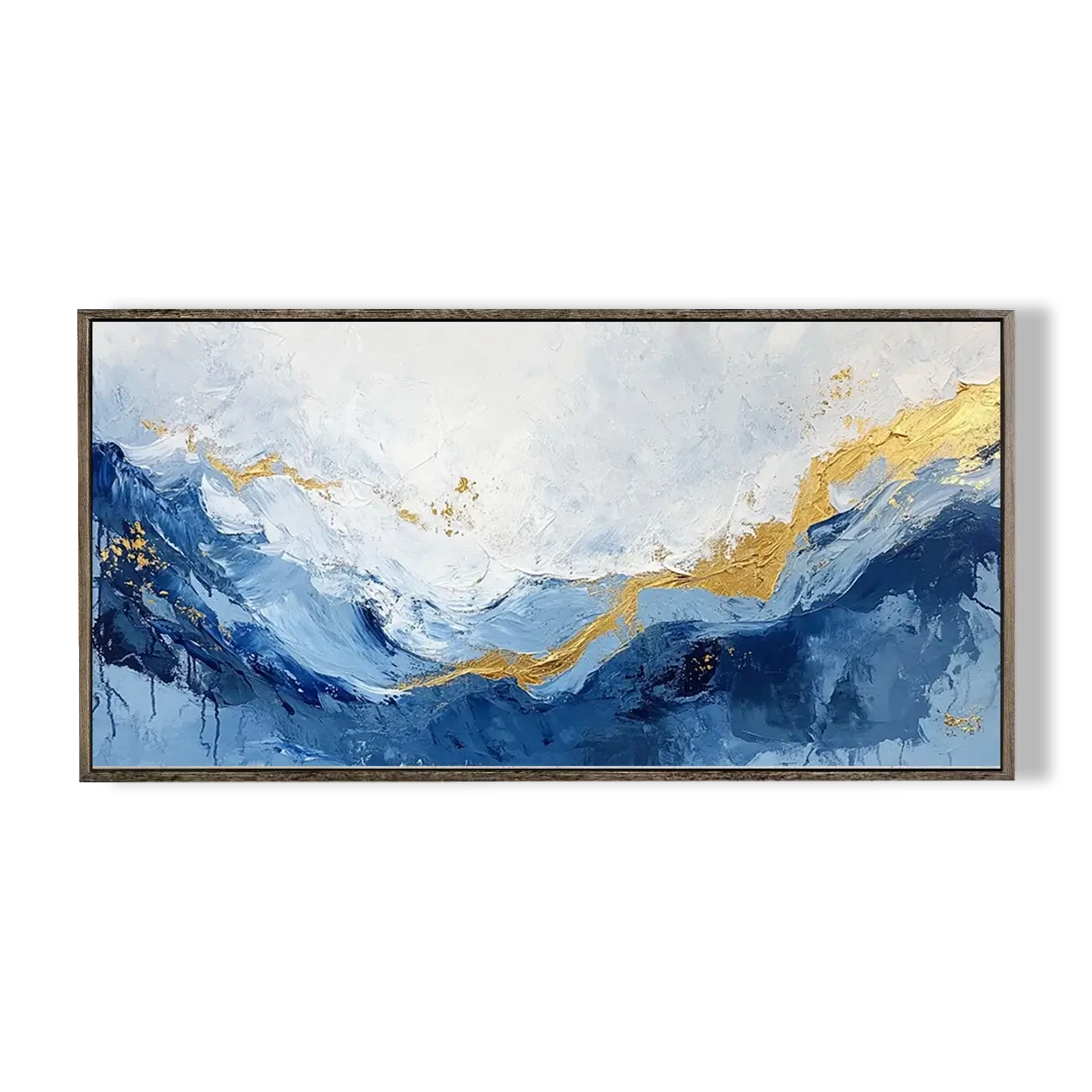 Blue Abstract Art Painting #CXH008