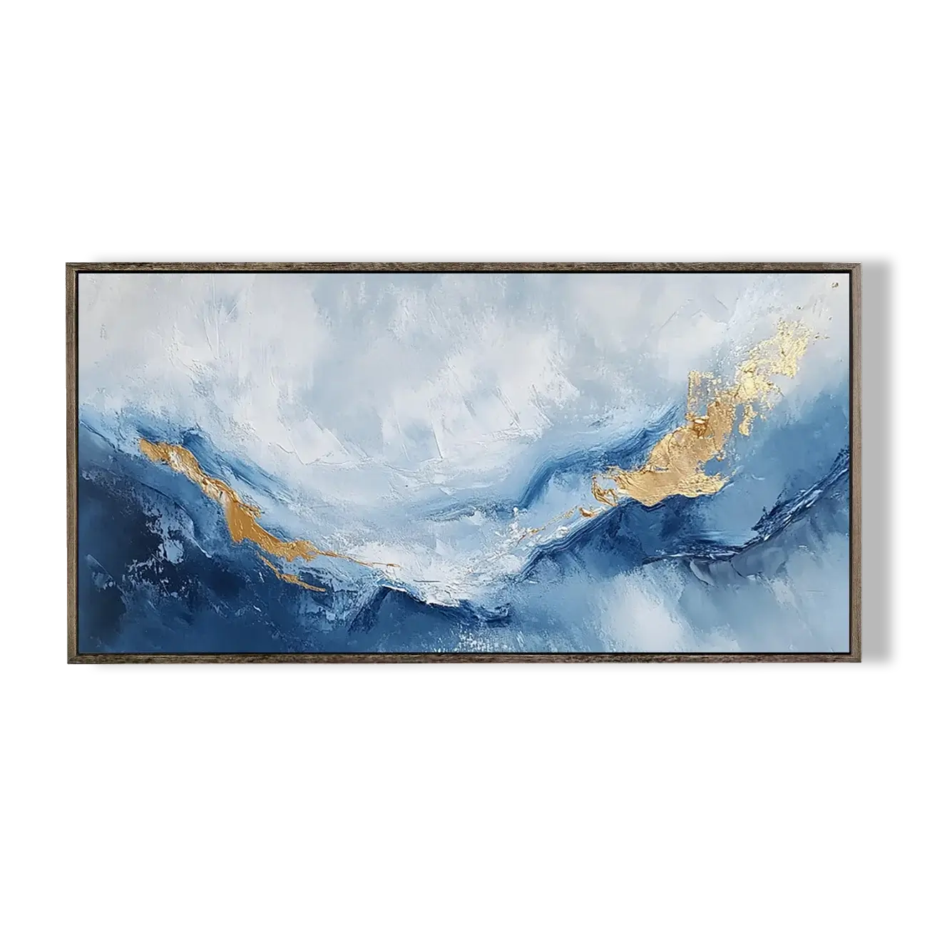 Abstract Blue Art Painting #CXH009