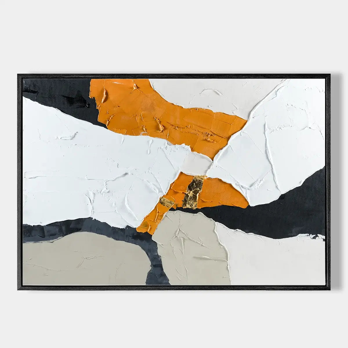 Large Abstract Canvas Wall Art #CXH016