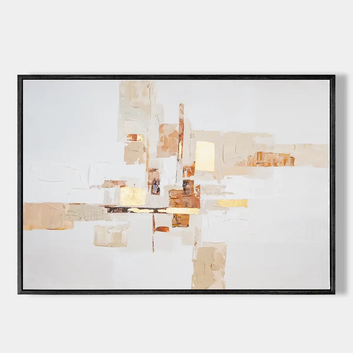 Abstract Large Canvas Wall Art #CXH018